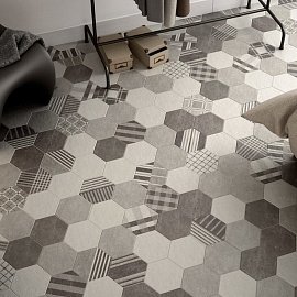 Cement GEO Grey (17 видов паттерна)