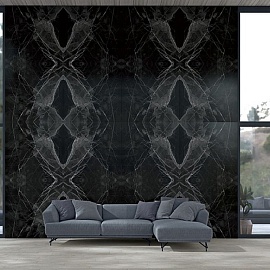 Black Calacatta Kristal Rect Parlak Nano