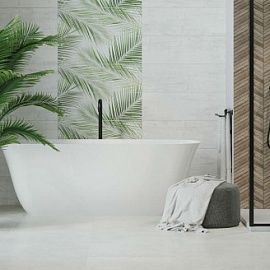 Греческий стиль в плитке: обзор керамической плитки для ванной