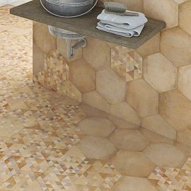 Hexagono Bampton Beige