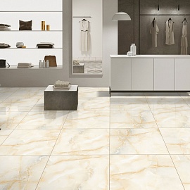 Aquarius Onyx Beige Polished