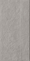 Carrizo Grey Stopnica Prosta Struktura Mat (1,44) 30 60
