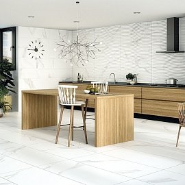 Pune Blanco Brillo Mosaic