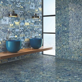 Rockstone Azure Decor Nebula